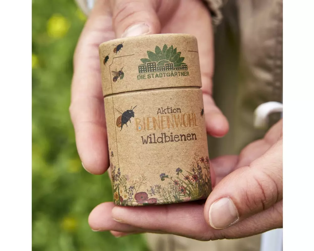 Die Stadtgärtner Saatgut Wildbienen 30 m²