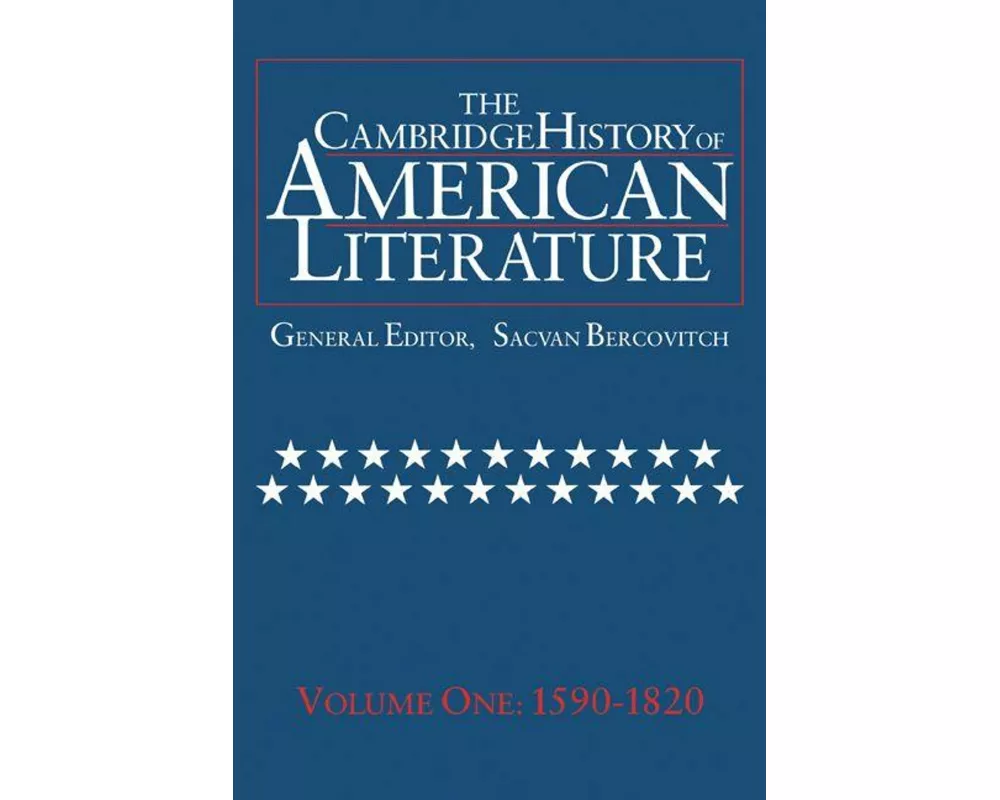 The Cambridge History of American Literature