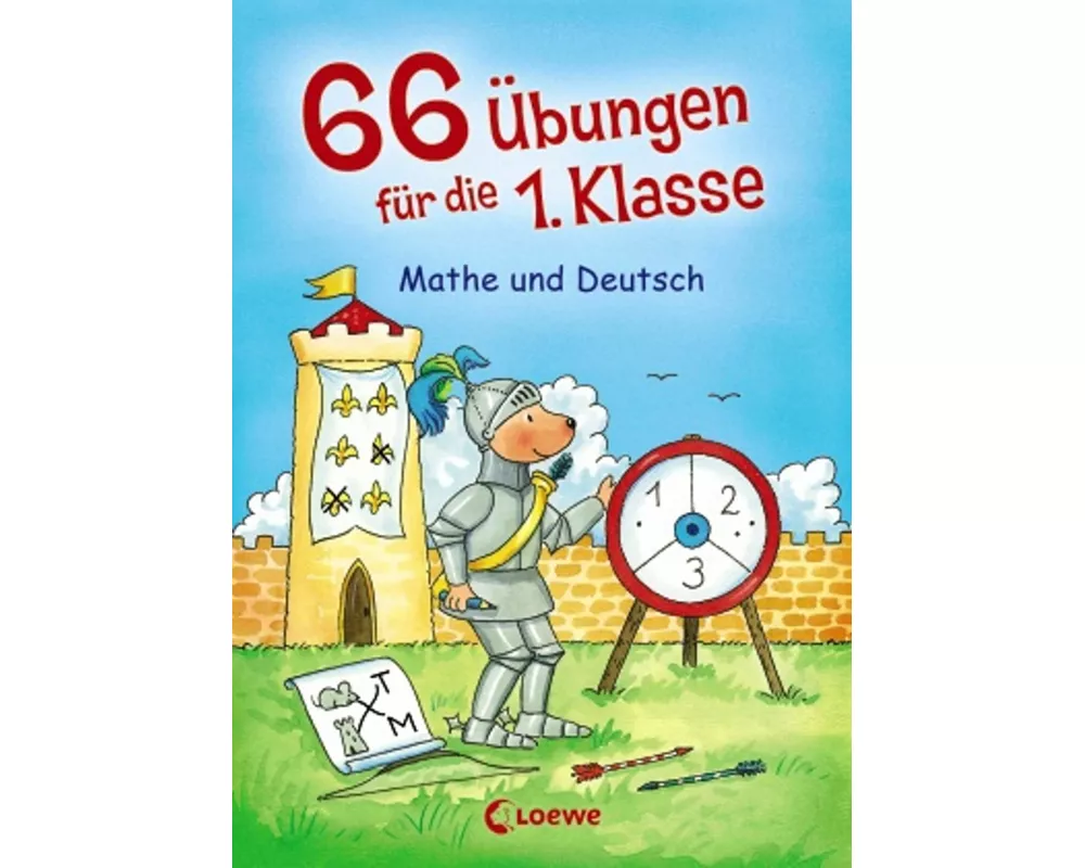 66 Übungen für die 1. Klasse - Mathe und Deutsch