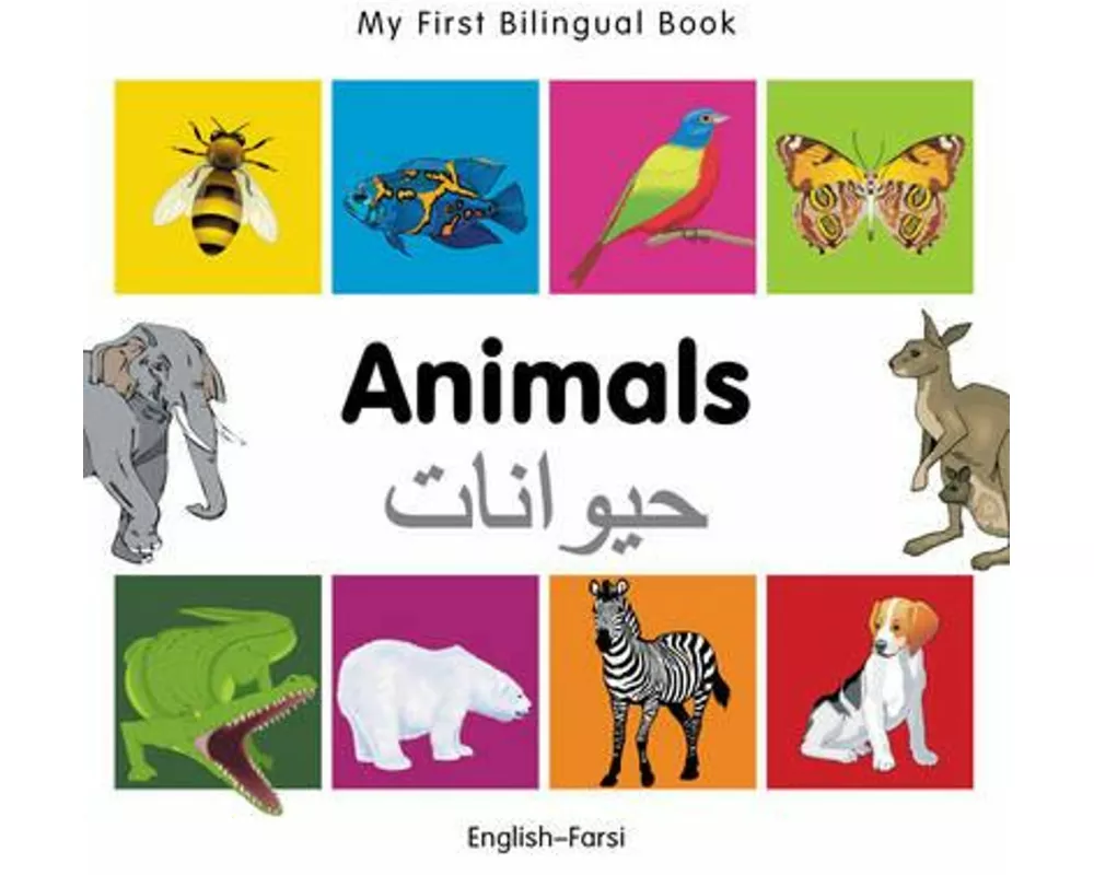 My First Bilingual Book - Animals (English-Farsi)