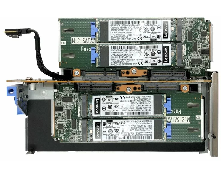 Lenovo ISG ThinkSystem SE350 M.2 Riser Cage Assembly