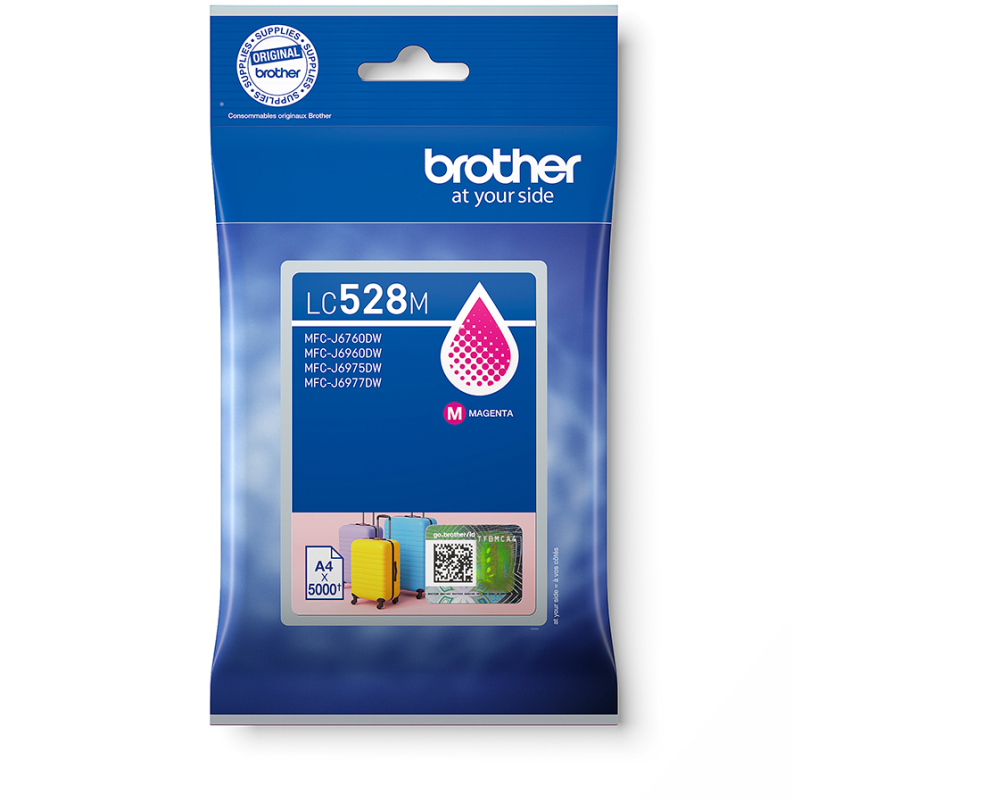 BROTHER Tintenpatrone magenta LC-528M MFC-J6760DW 5000 Seiten