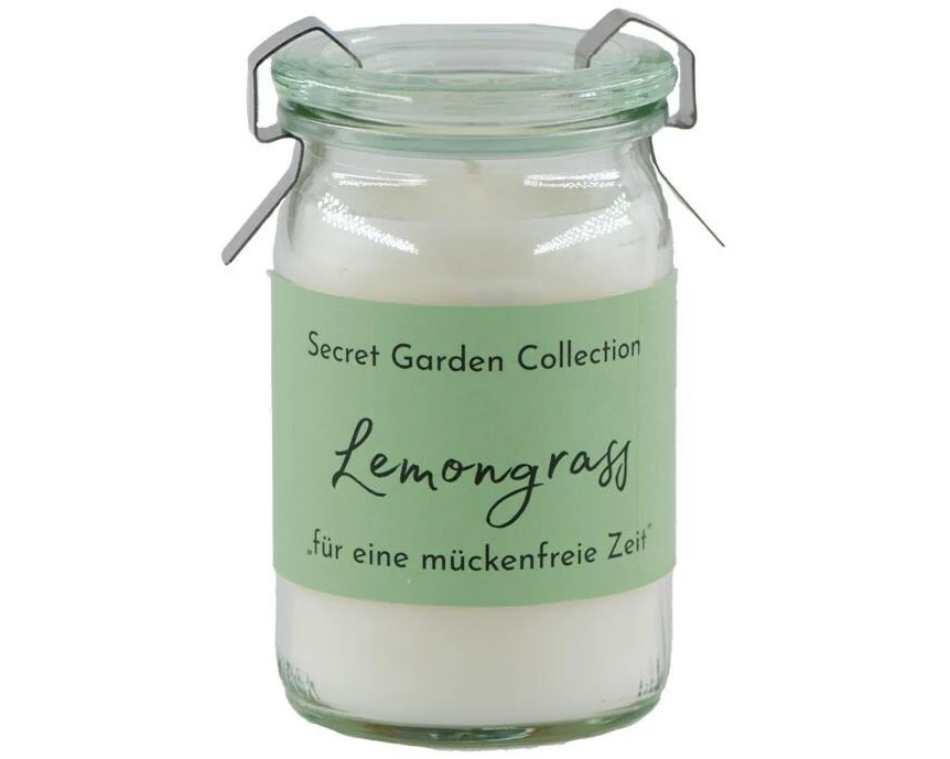 Schulthess Kerzen Gartenkerze Sceret Garden Lemongrass 5.5 cm x 9 cm