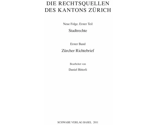 Zürcher Richtebrief