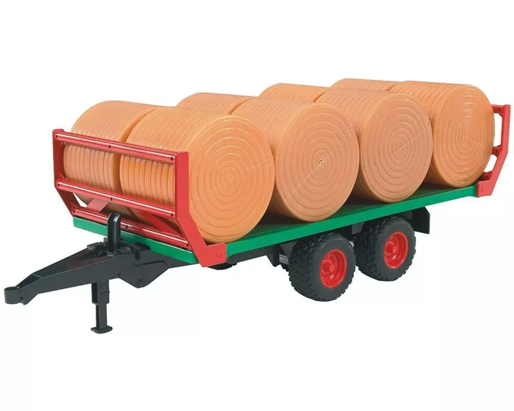 Bruder Spielwaren Landwirtschaftsfahrzeug Ballentransportanhänger