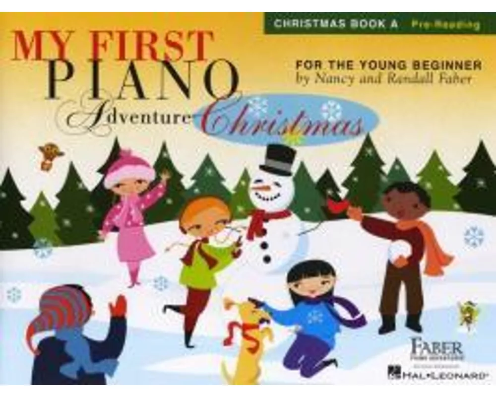 My First Piano Adventure - Christmas (Book A - Pre-Reading)