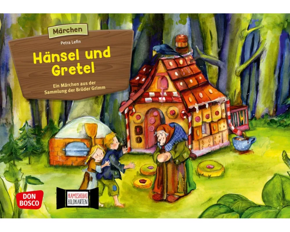 Hänsel und Gretel. Kamishibai Bildkartenset