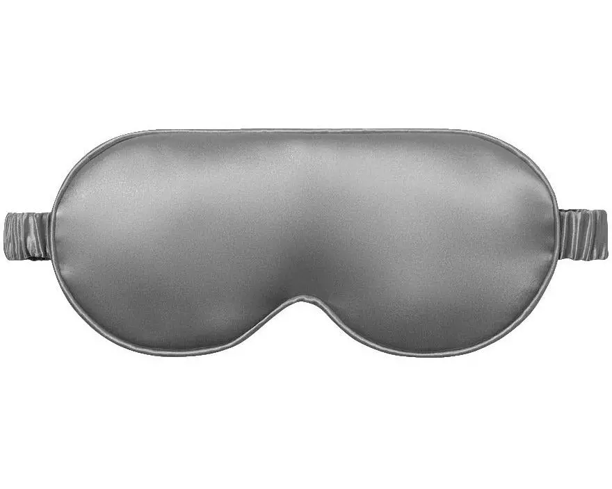 VBEAUTY 3D Seiden Schlafmaske – Anthrazit