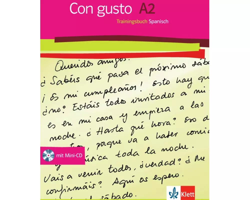 Con gusto. Trainingsbuch mit Mini-CD - A2