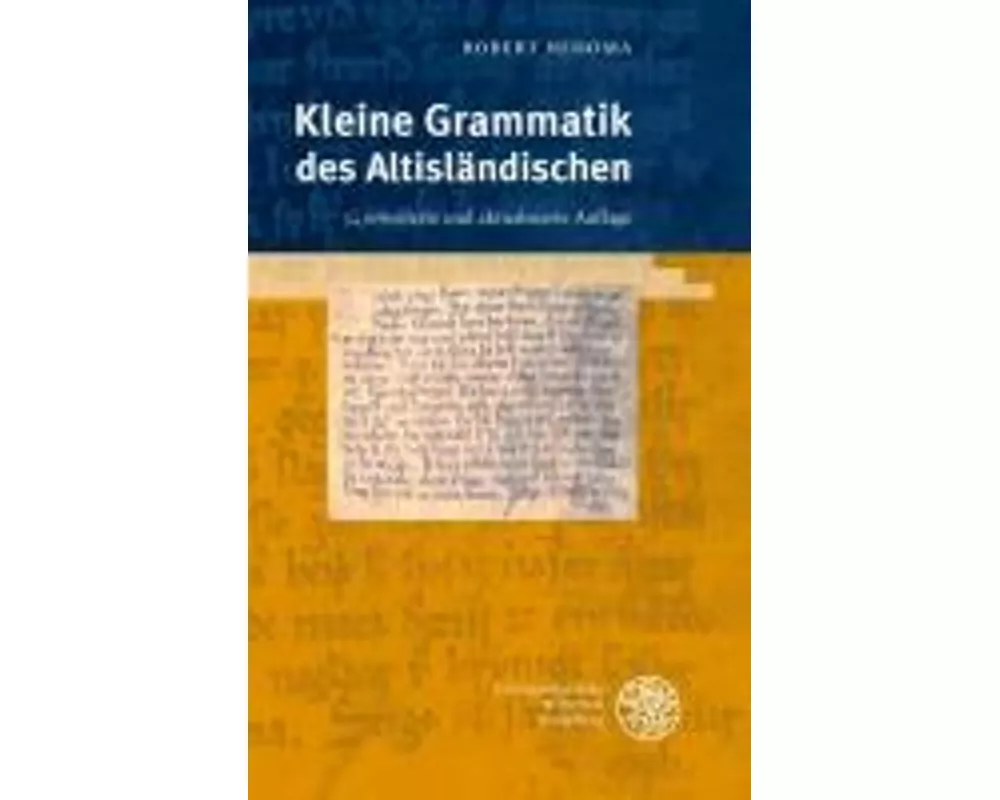 Kleine Grammatik des Altisländischen
