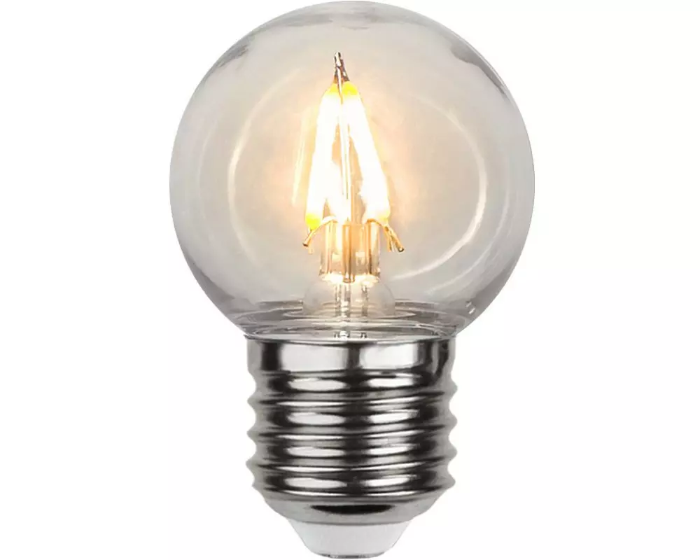 Star Trading LED Leuchtmittel E27 G45 Outdoor Lighting PC Cover Filament