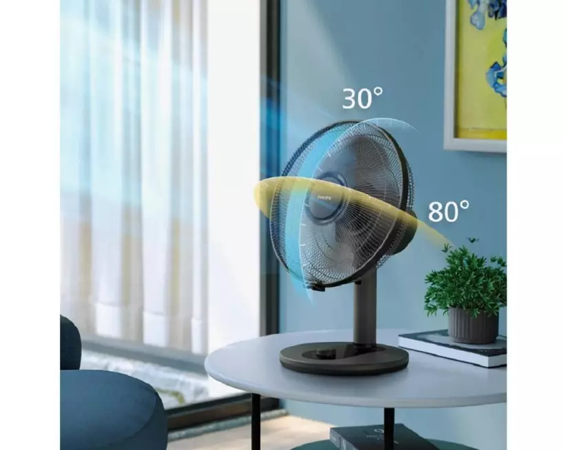 Philips Tischventilator 1000 Series CX1030/01 Schwarz