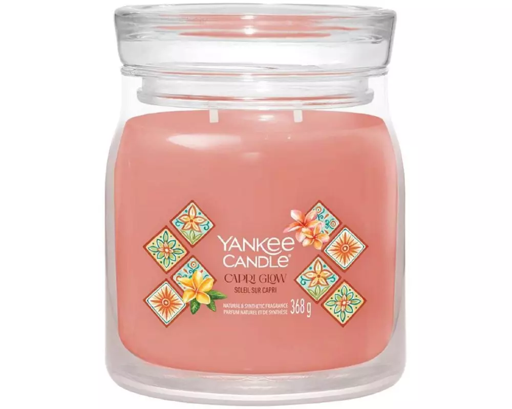 Yankee Candle Signature Duftkerze Capri Glow 368 g