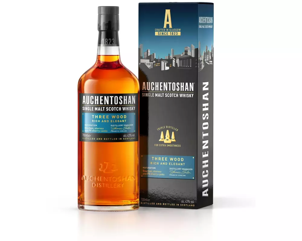 Auchentoshan Three Wood 0.7 l