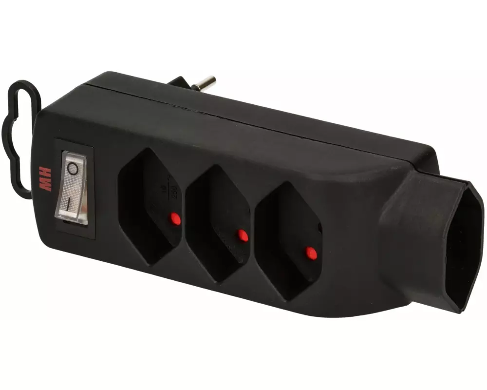 Max Hauri Mehrfachstecker Safety-Line 4