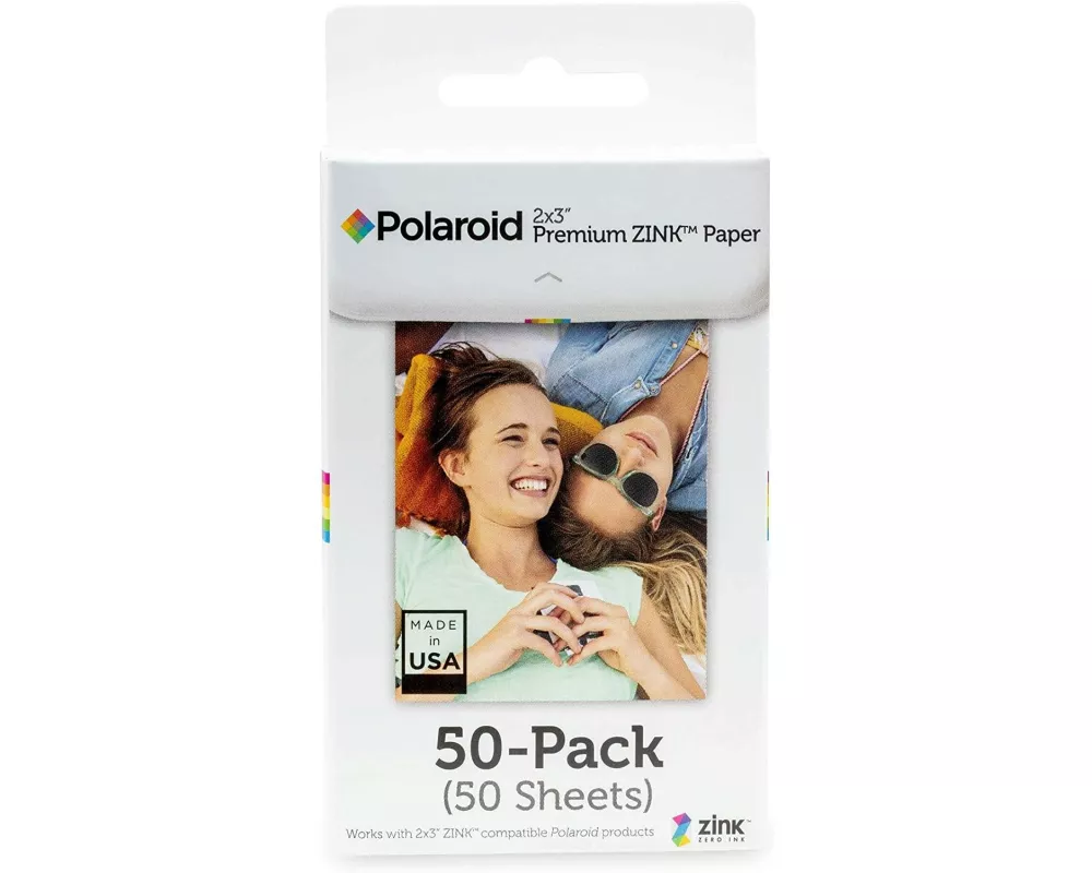 Polaroid Zink Premium 2 x 3" – 50 Blatt