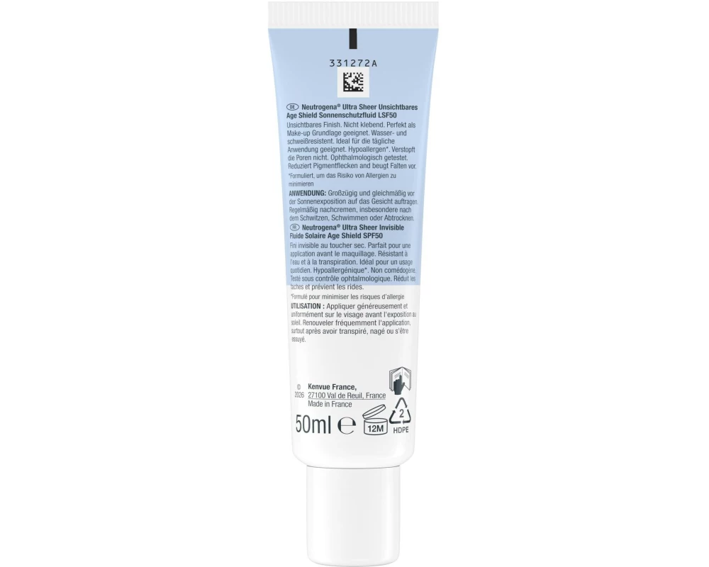 Neutrogena Sonnenschutzfluid Sheer LSF50 50 ml