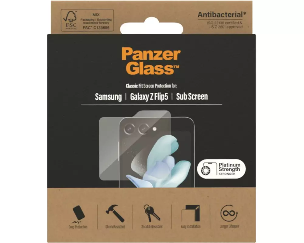 Panzerglass Displayschutz Ultra Wide Fit Galaxy Z Flip 5