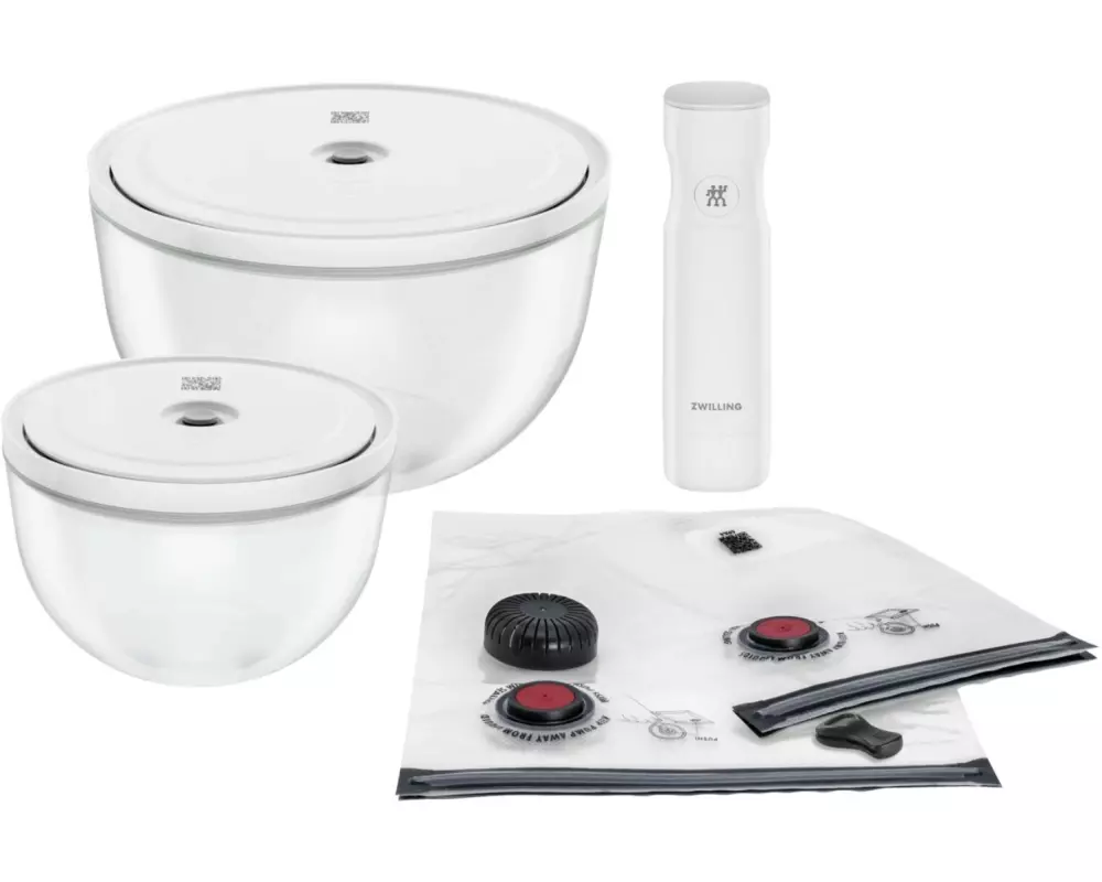 Zwilling Vakuumier-Behälter 9tlg. Fresh/Save Starter Set, Glas