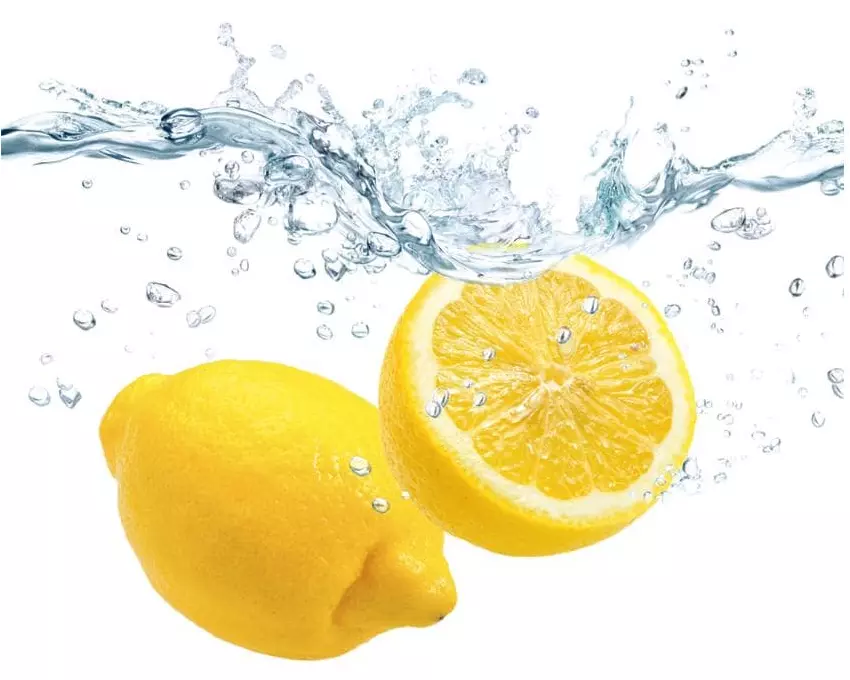 Zeller Present Herdabdeckplatte Lemon Splash Mehrfarbig