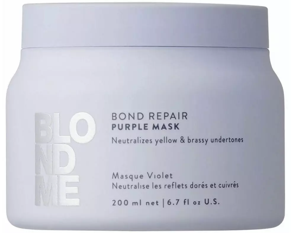 Schwarzkopf BlondMe Bond Repair Purple Mask 200 ml