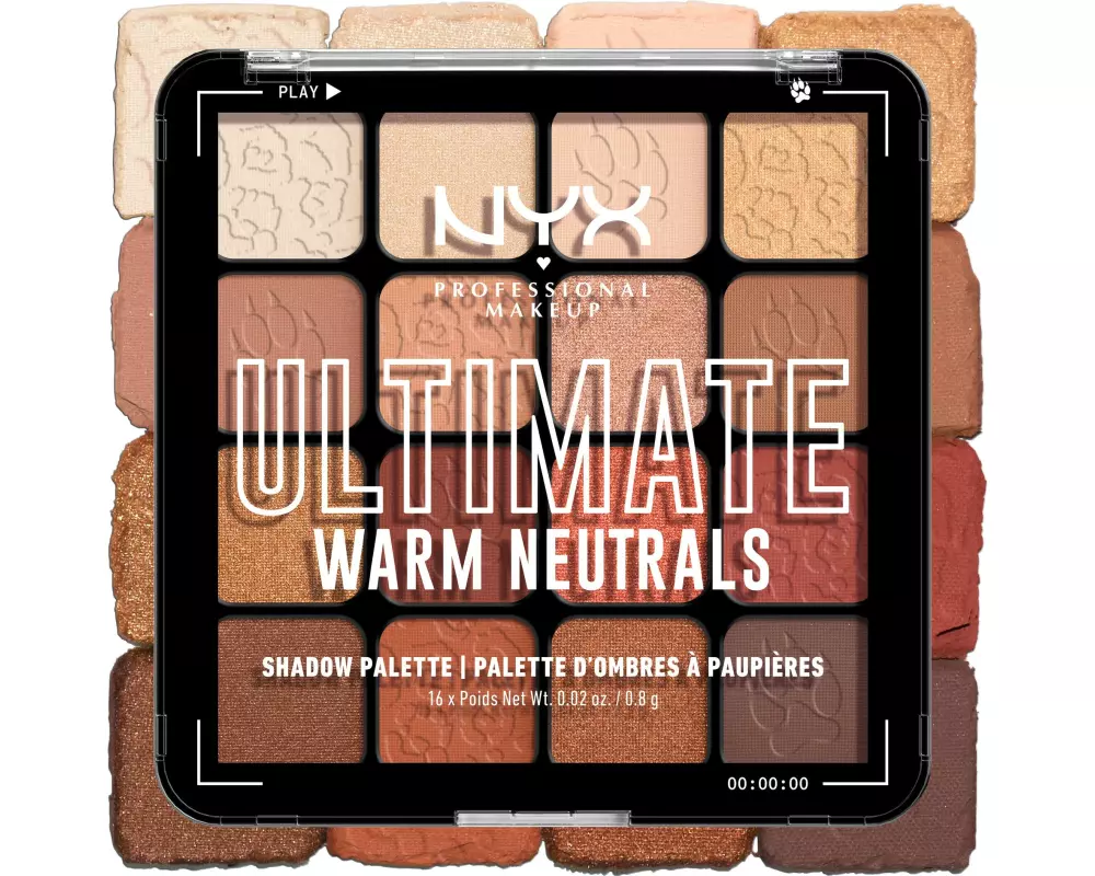 NYX Professional Makeup Ultimate Shadow Palette 05 Warm Neutrals