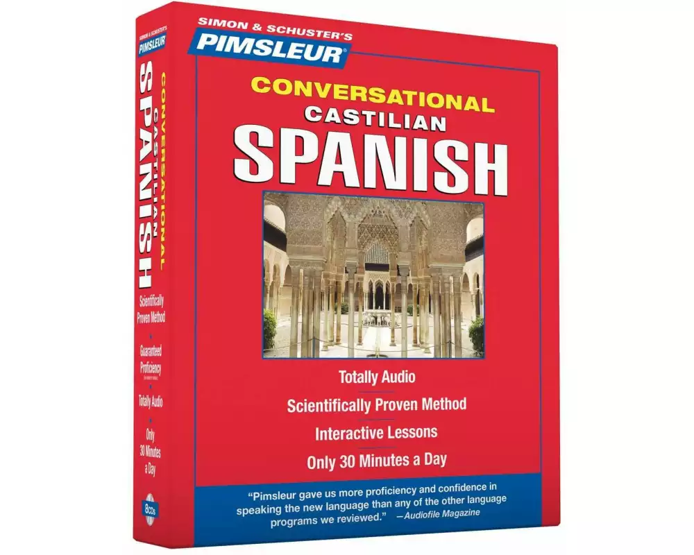 Pimsleur Spanish (Castilian) Conversational Course - Level 1 Lessons 1-16 CD: Learn to Speak and Understand Castilian Spanish with Pimsleur Language P