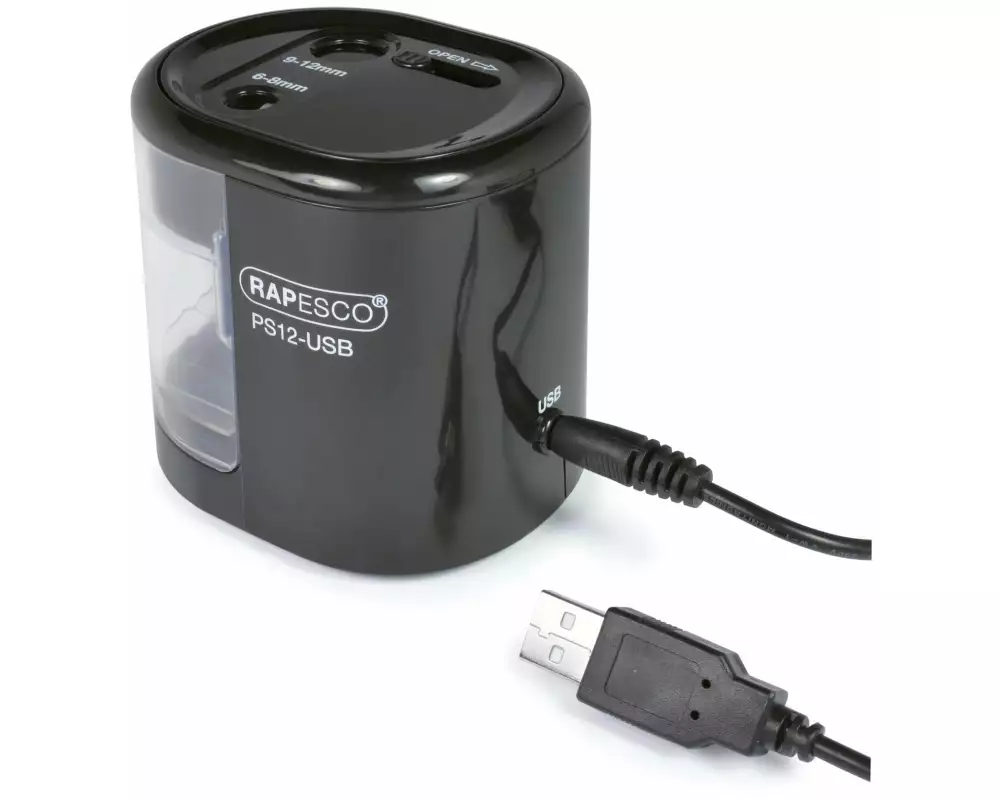 Rapesco Spitzer Elektrisch Schwarz