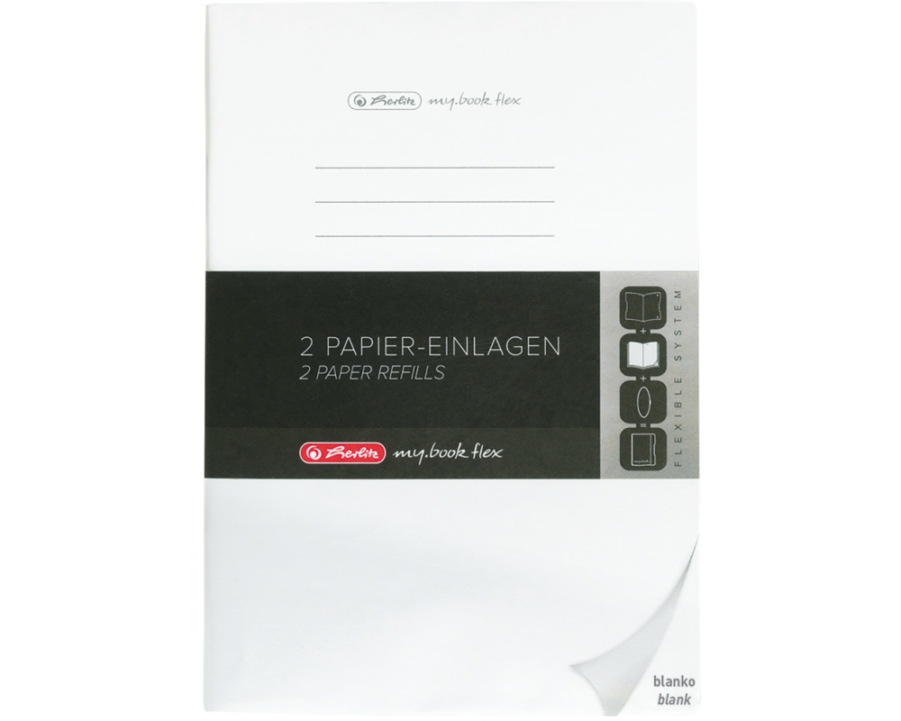HERLITZ my.book flex Refill A5 2x40 B. 50034130 blanko