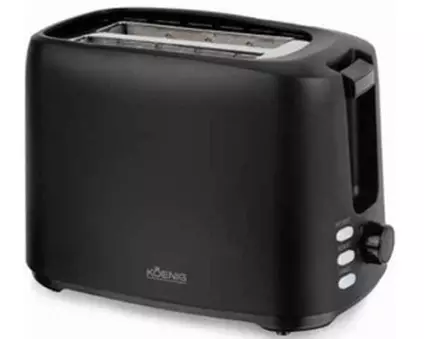 Koenig Toaster Eco Line Schwarz