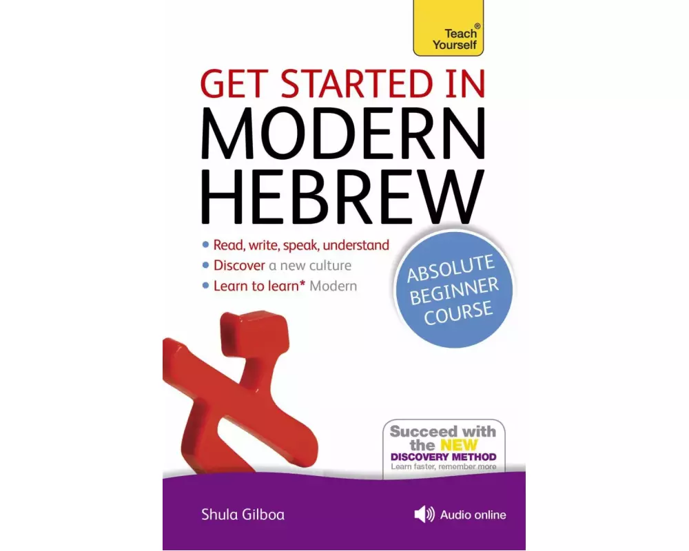 Get Started in Modern Hebrew Book/CD Pack: Teach Yourself