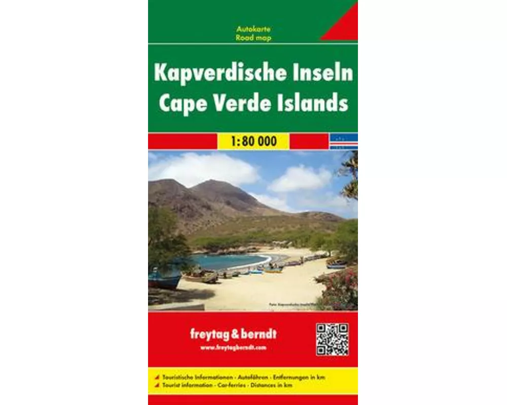 freytag & berndt Straßenkarte Kapverdische Inseln 1:80.000