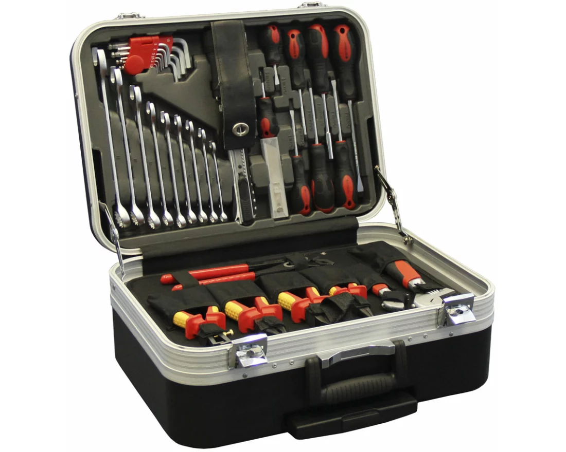 Werkzeugkoffer fahrbar 136-teilig