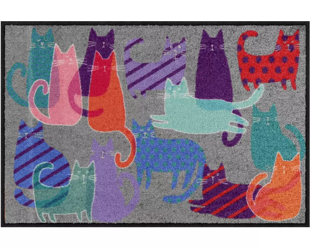 Salonlöwe Fussmatte Cats Meeting 50 cm x 75 cm
