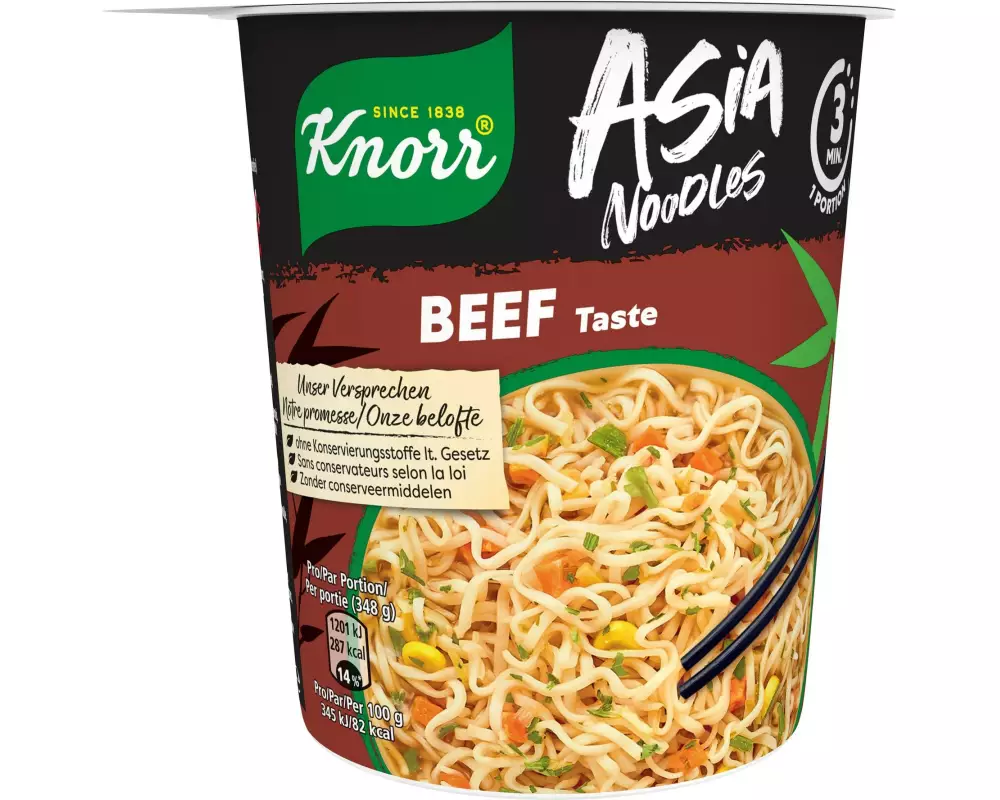 Knorr Becher Asia Noodles Beef 63 g