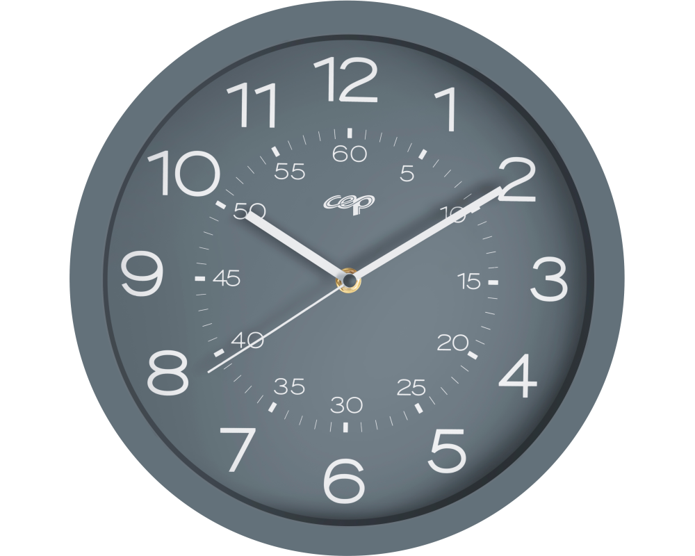 CEP Wanduhr 820M 30cm 2008210201 taupe, magnetisch