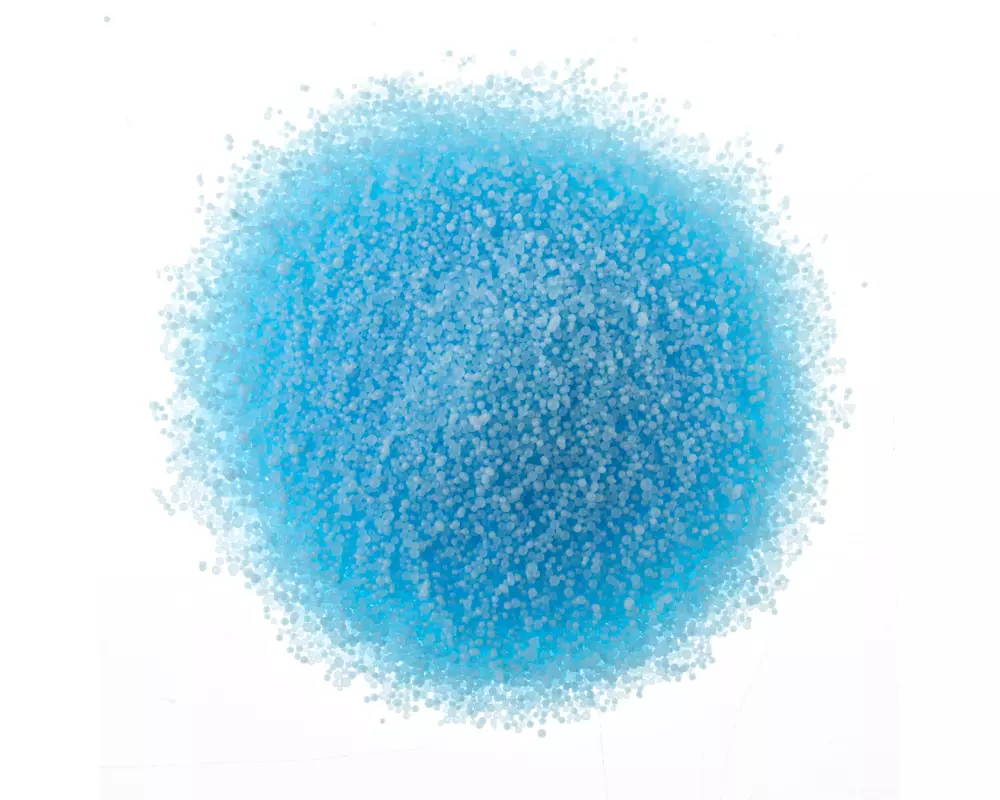 Glorex Kerzendocht mit Kerzensand 70g, Hellblau