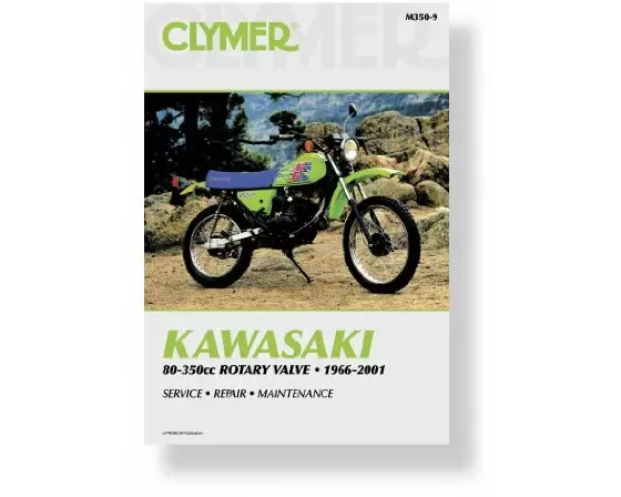 Kawasaki 80-350cc Rotary Valve Motorcycle (1966-2001) Service Repair Manual