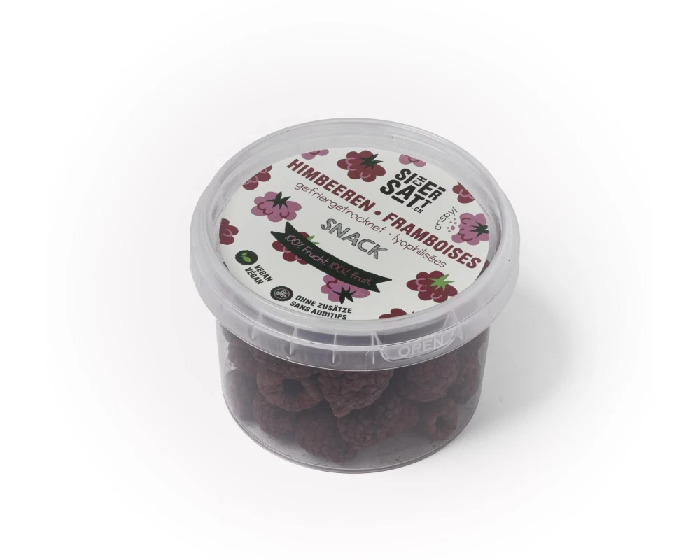 SicherSatt Himbeeren Snack gefriergetrocknet 25 g