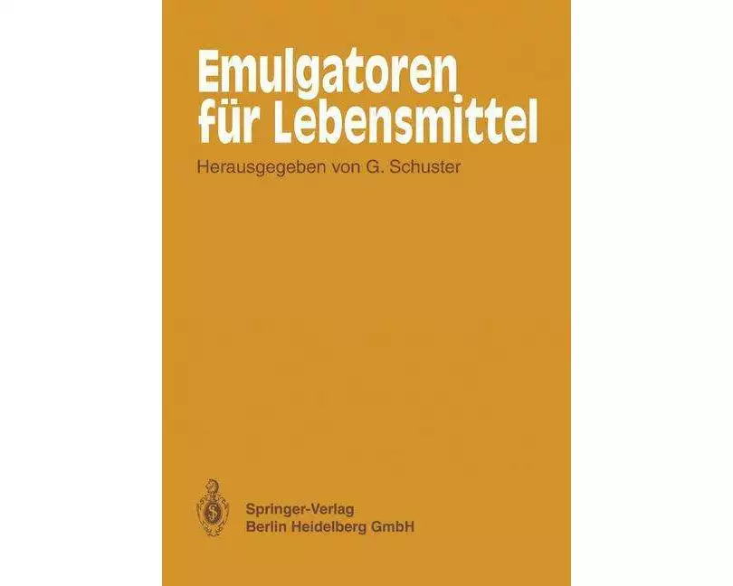 Emulgatoren für Lebensmittel