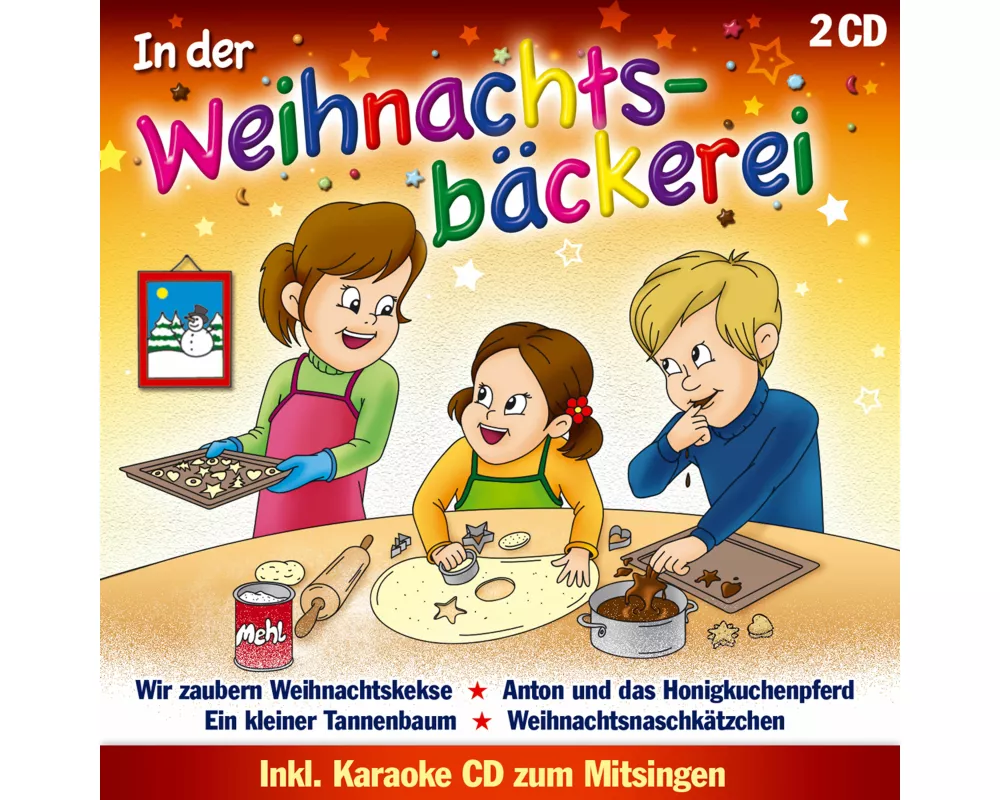 In der Weihnachtsbäckerei inkl.Karaoke CD