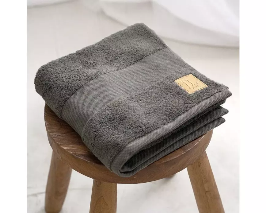 Jean & Len Handtuch 50 x 100 cm, Anthrazit