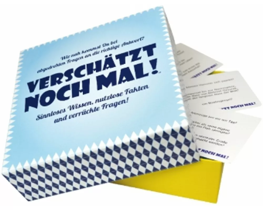 Verschätzt noch mal!