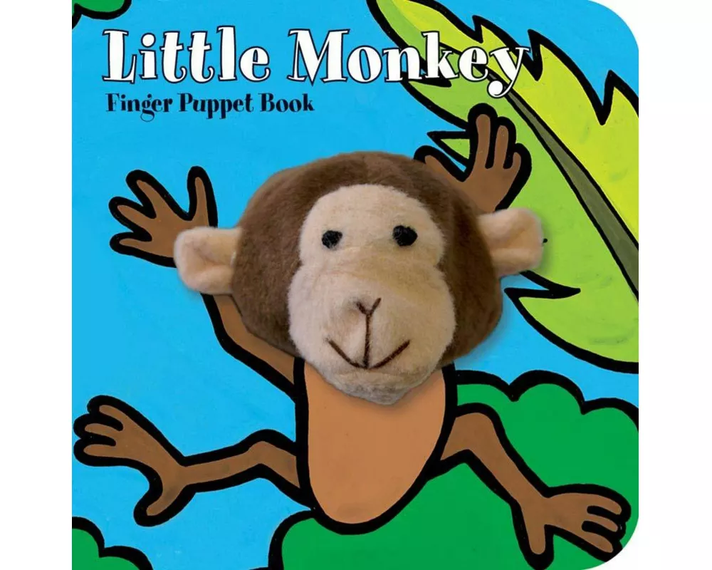 Little Monkey: Finger Puppet Book