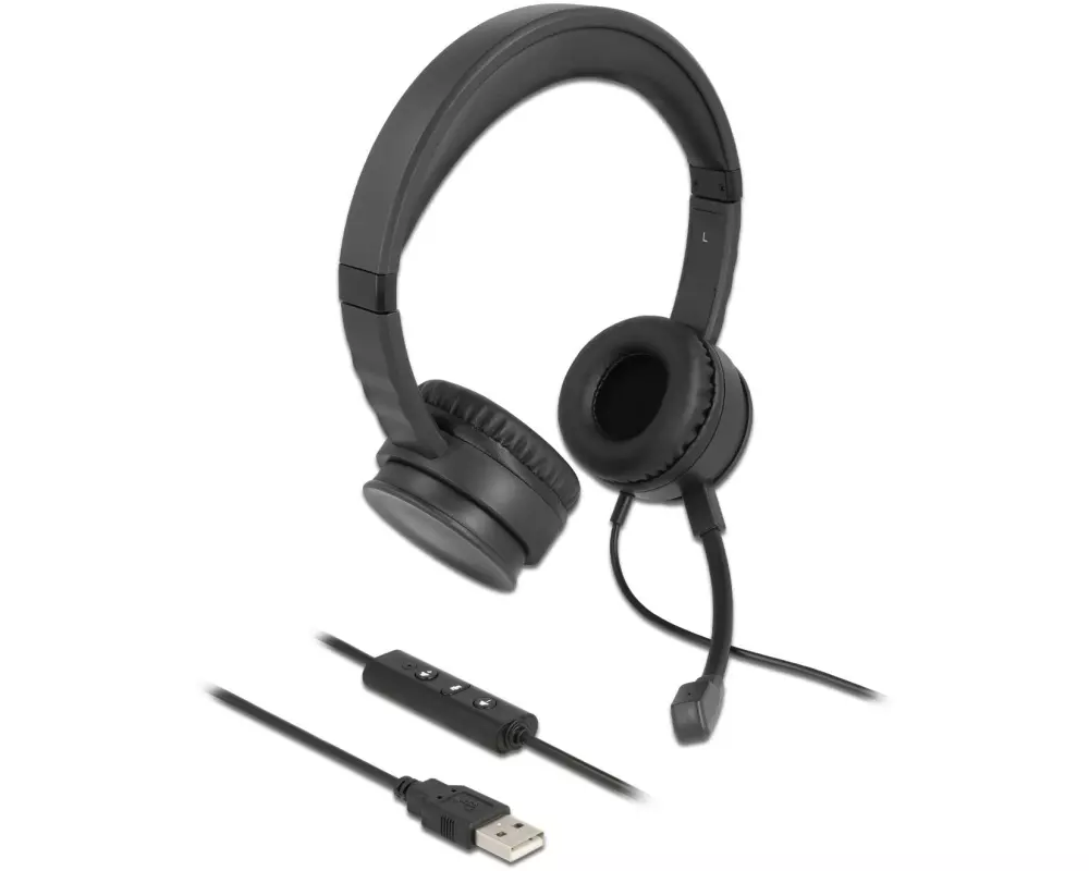 Delock Headset USB Stereo