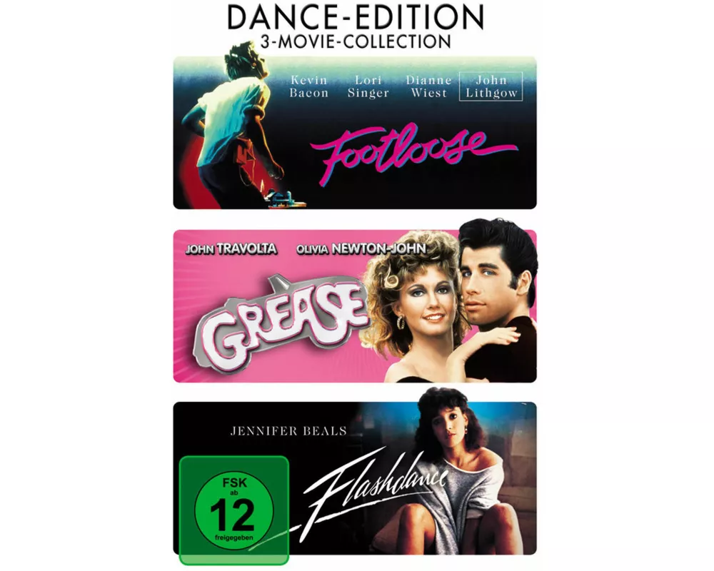Dance-Edition: Footloose / Flashdance / Grease