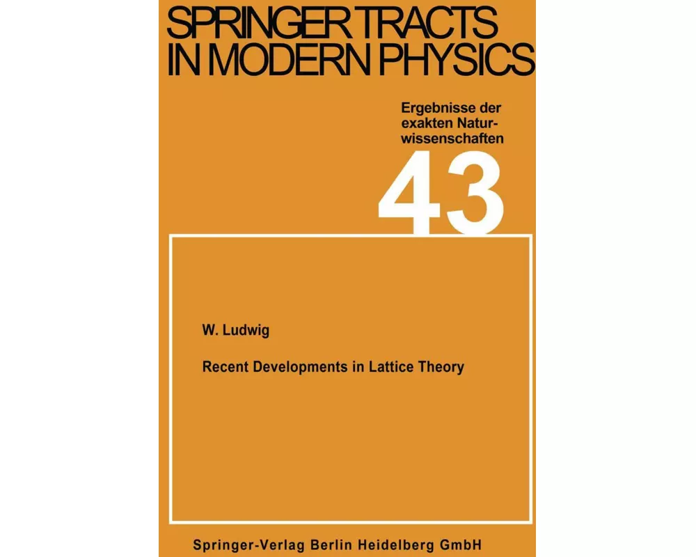 Recent Developments in Lattice Theory