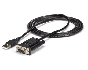 StarTech.com USB to Serial Adapter â€" Null Modem â€" FTDI USB UART Chip â€" DB9 (9-pin) â€" USB to RS232 Adapter