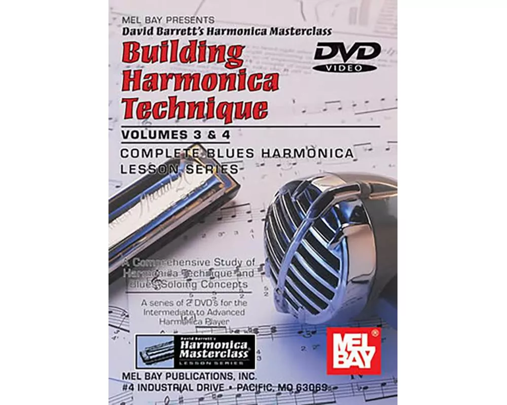 Building Harmonica Technique Volume 3 & 4