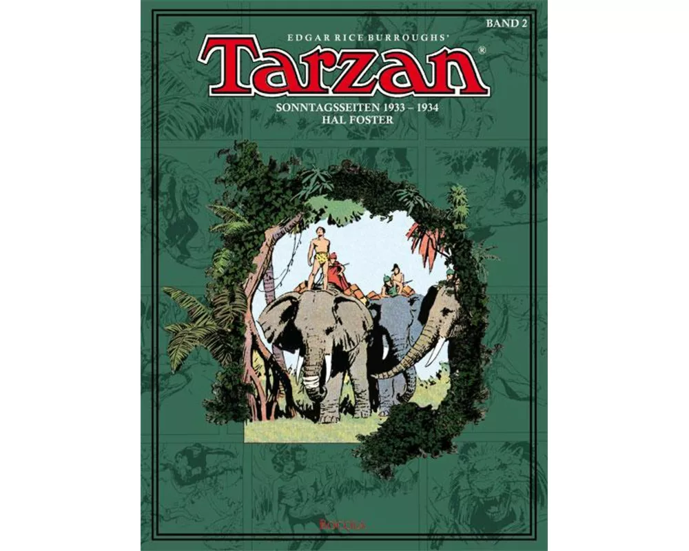 Tarzan Sonntagsseiten 02. 1933 - 1934